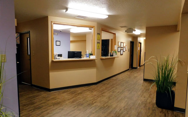 Friendly reception desk at Veterinary Emergency and Specialty Center of Northern Arizona in Flagstaff, AZ
